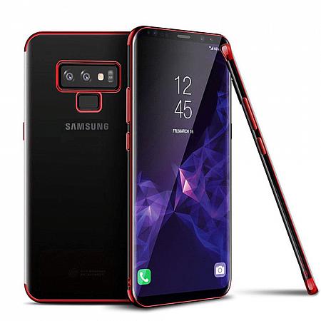 Samsung Note 9 Silikon Case Rot ES