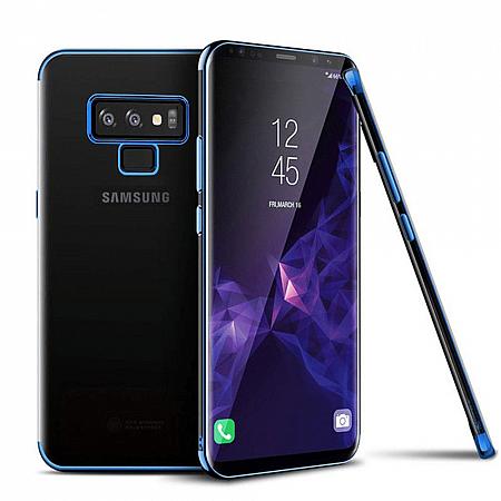 Samsung Note 9 Silikon Case Blau ES