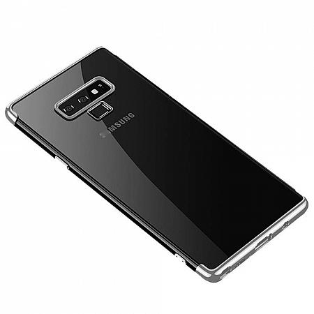 Samsung Note 9 Silikon Case Silber ES