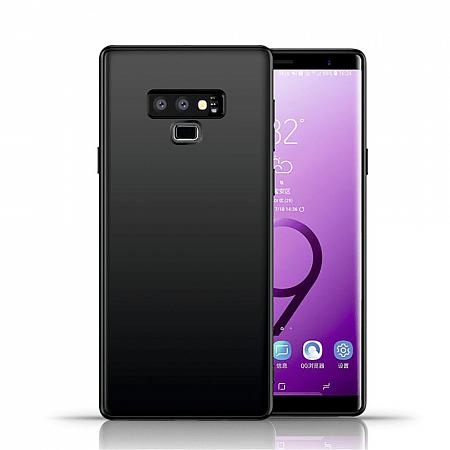 Samsung Note 9 Silikon Case Matt schwarz ES