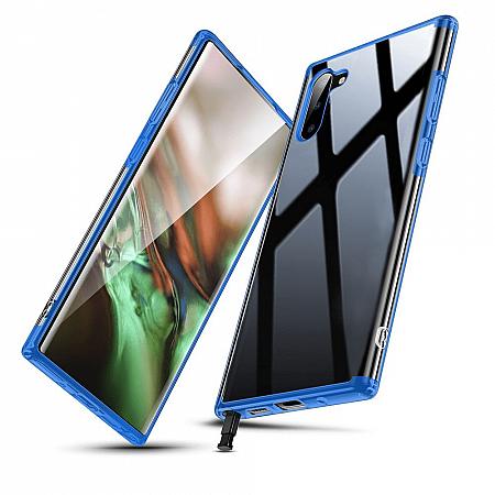 Samsung Note 10 Plus Silikon Case Blau ES