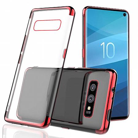 Samsung S10e Silikon Case Rot ES