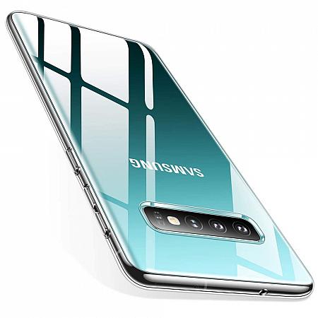 Samsung S10 Plus Silikon Case Transparent ES
